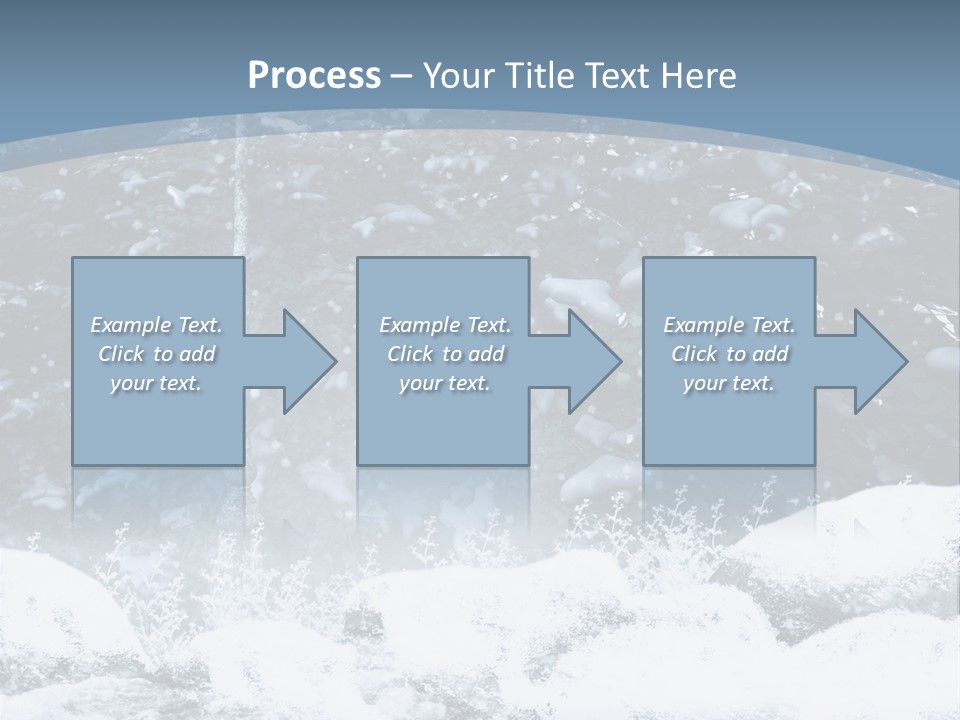 Fantasy Snowy Forest PowerPoint Template