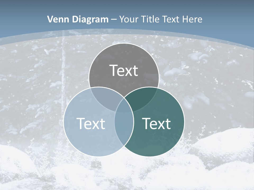 Fantasy Snowy Forest PowerPoint Template