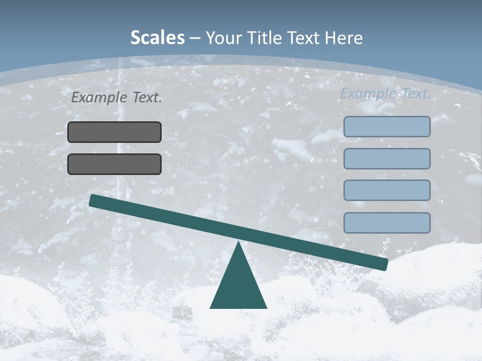 Fantasy Snowy Forest PowerPoint Template