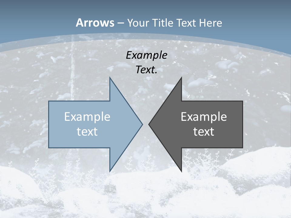 Fantasy Snowy Forest PowerPoint Template
