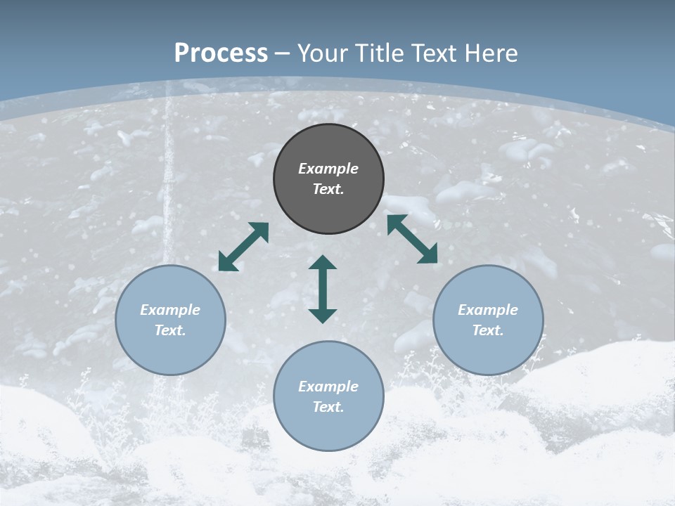 Fantasy Snowy Forest PowerPoint Template