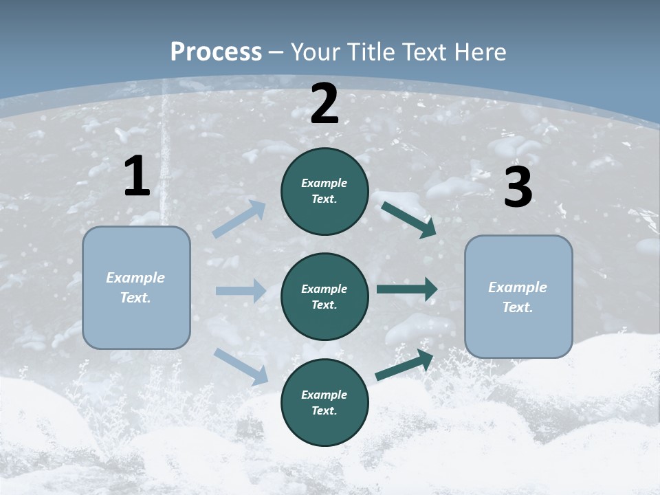 Fantasy Snowy Forest PowerPoint Template