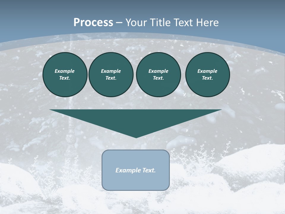 Fantasy Snowy Forest PowerPoint Template