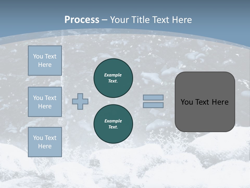 Fantasy Snowy Forest PowerPoint Template