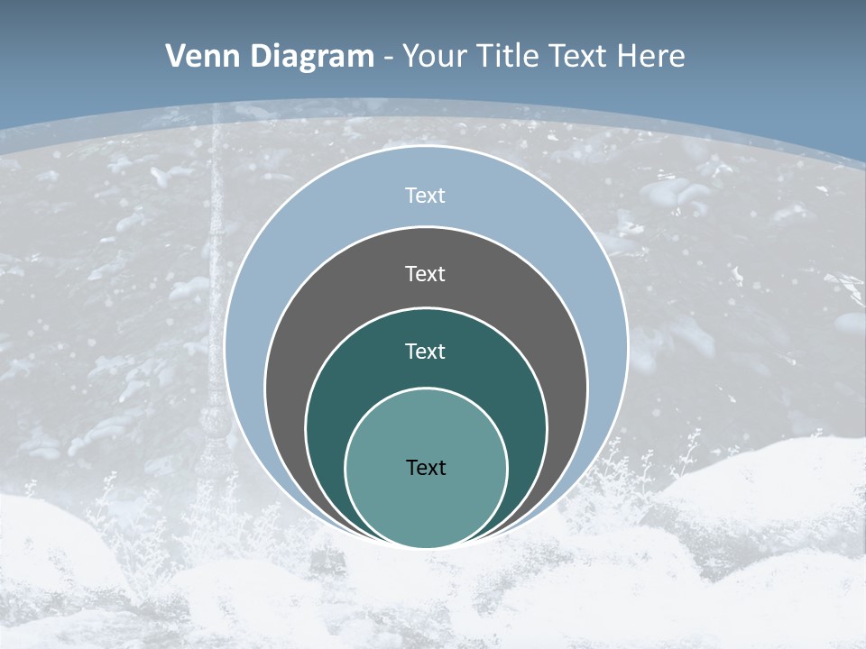 Fantasy Snowy Forest PowerPoint Template