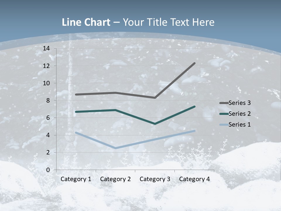 Fantasy Snowy Forest PowerPoint Template