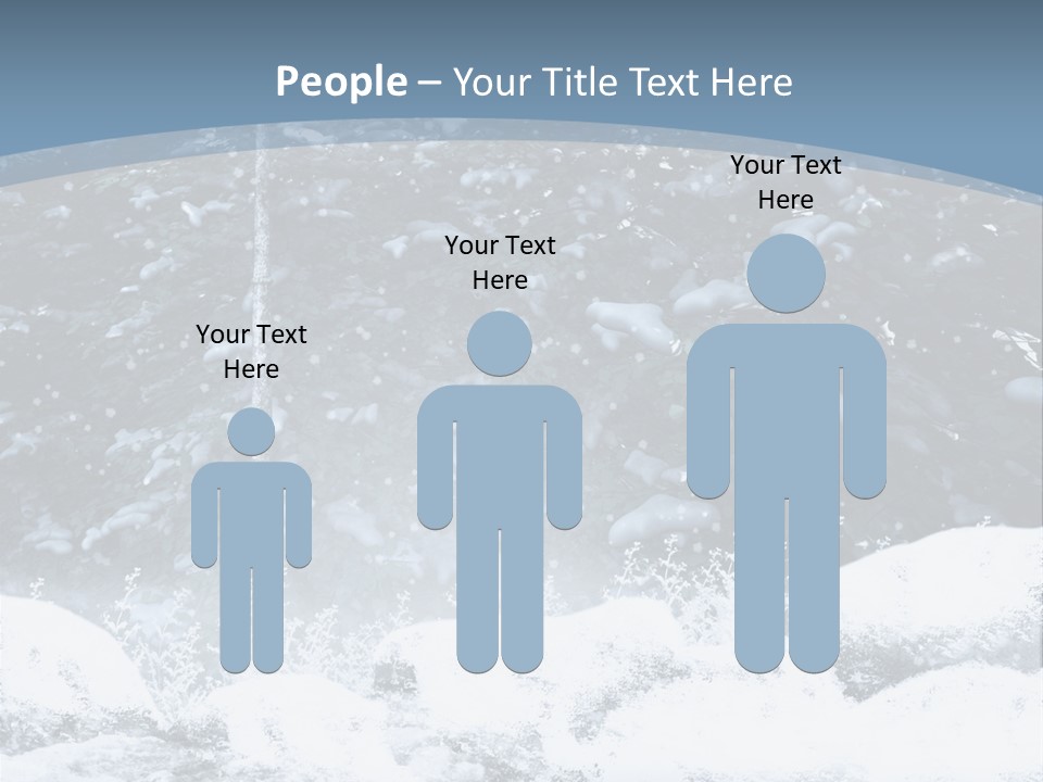 Fantasy Snowy Forest PowerPoint Template