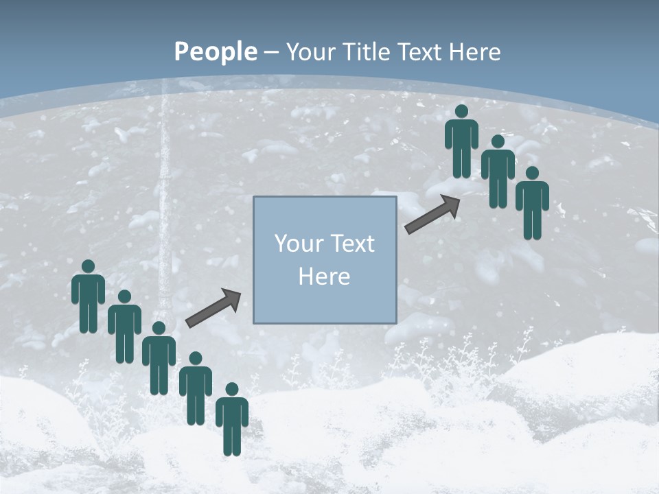 Fantasy Snowy Forest PowerPoint Template