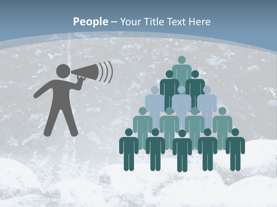 Fantasy Snowy Forest PowerPoint Template