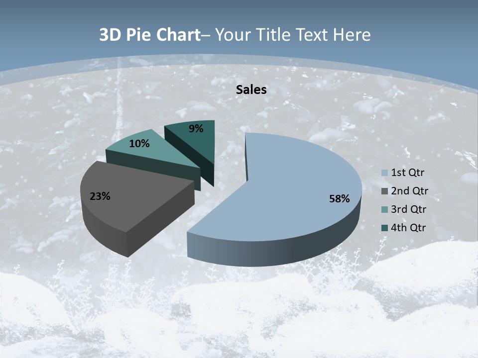 Fantasy Snowy Forest PowerPoint Template