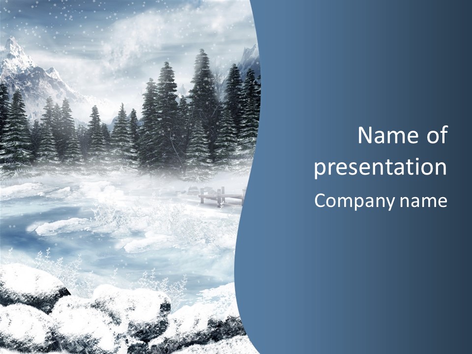 Gothic Winter PowerPoint Template
