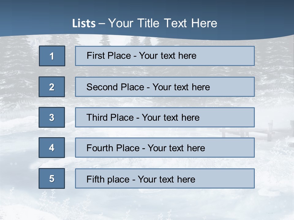 Gothic Winter PowerPoint Template