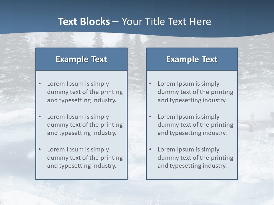 Gothic Winter PowerPoint Template