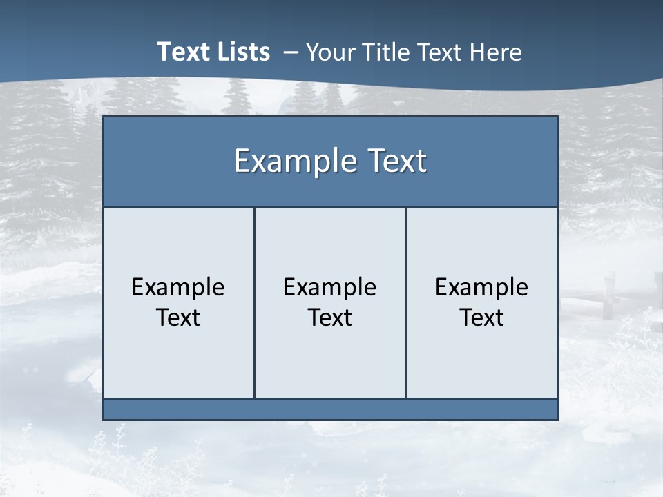 Gothic Winter PowerPoint Template