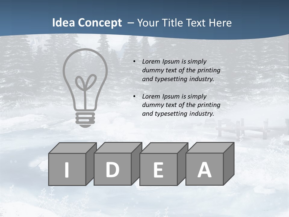 Gothic Winter PowerPoint Template