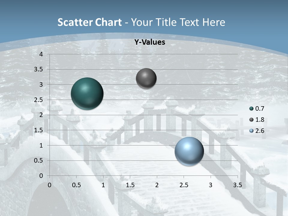 Winter Bridge PowerPoint Template