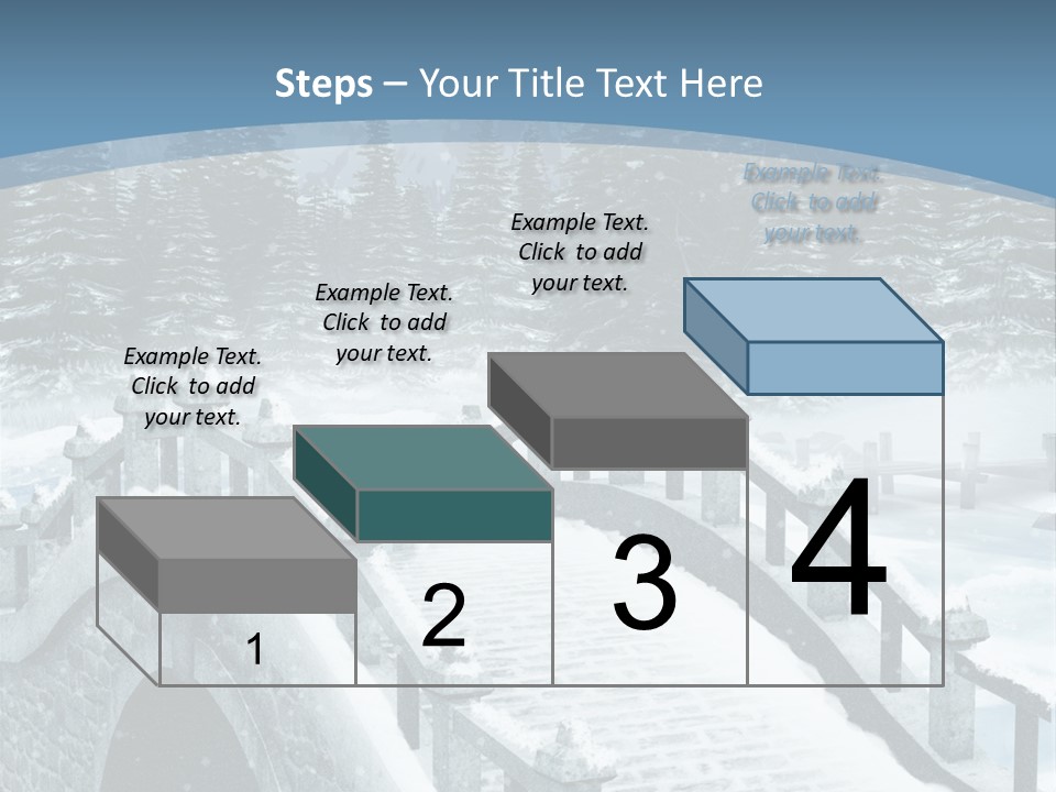 Winter Bridge PowerPoint Template