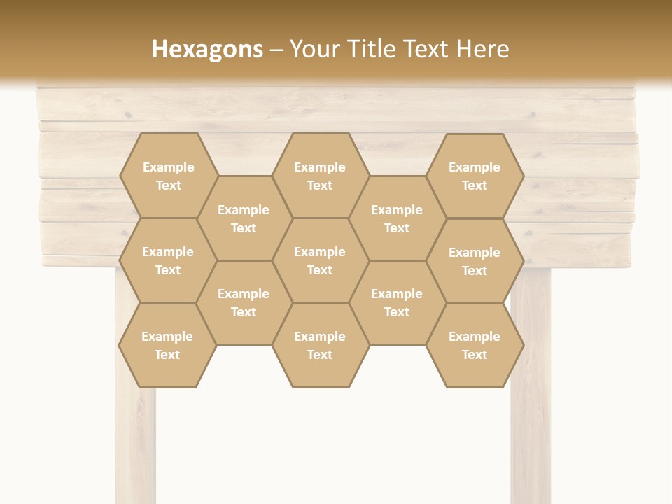 Wooden Billboard PowerPoint Template