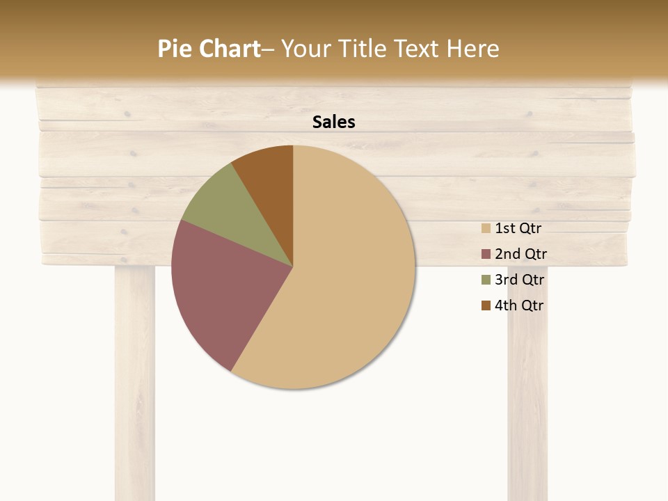 Wooden Billboard PowerPoint Template