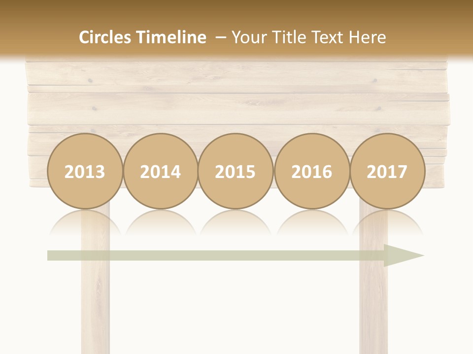 Wooden Billboard PowerPoint Template