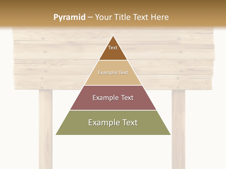 Wooden Billboard PowerPoint Template