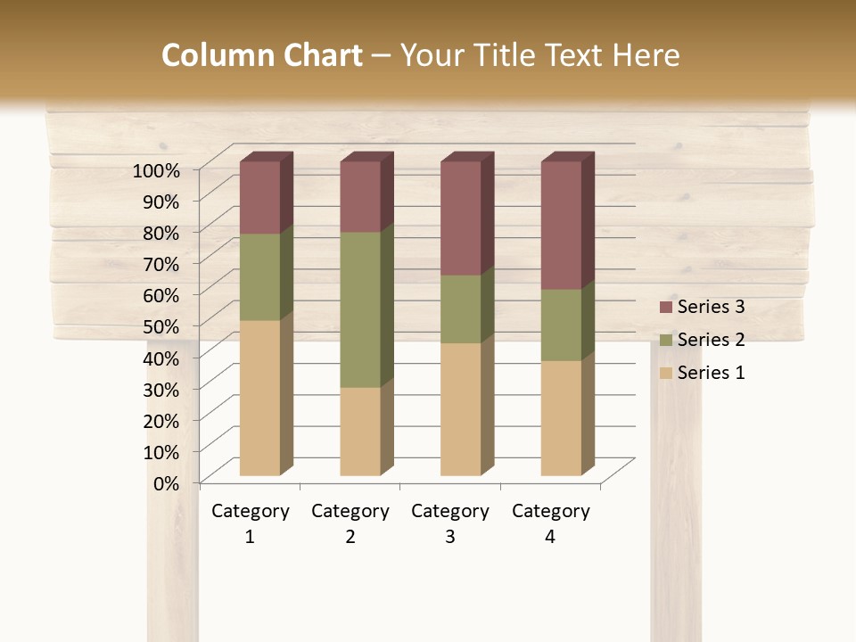 Wooden Billboard PowerPoint Template
