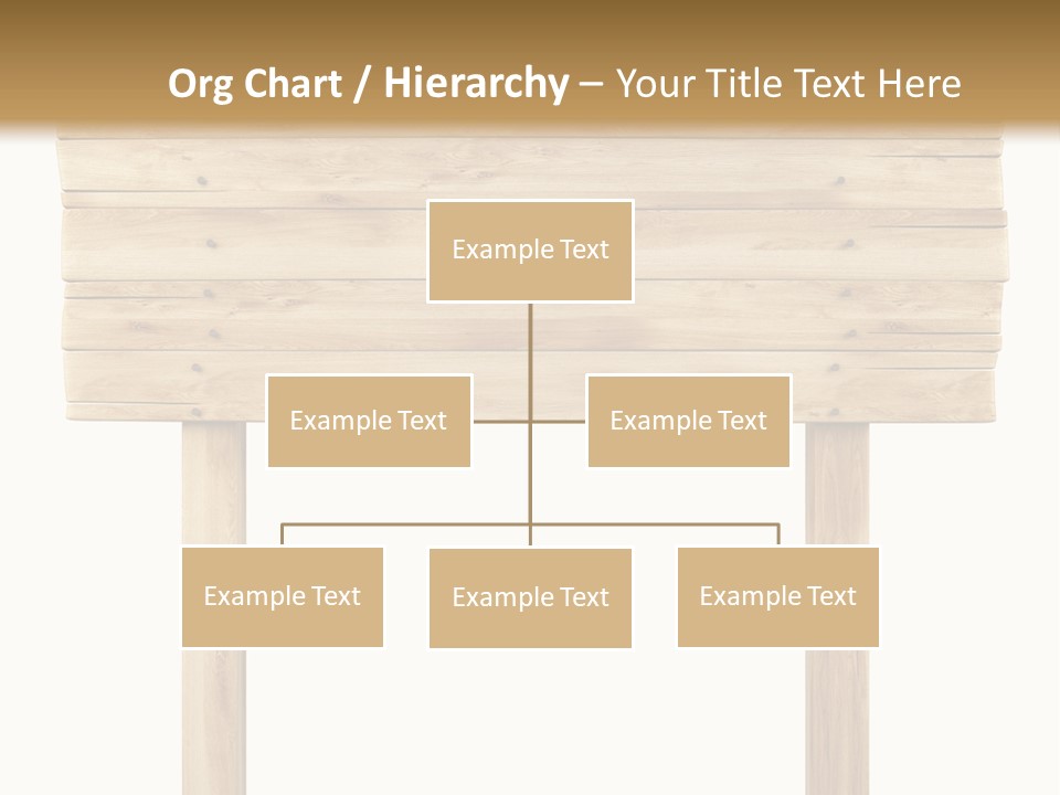 Wooden Billboard PowerPoint Template