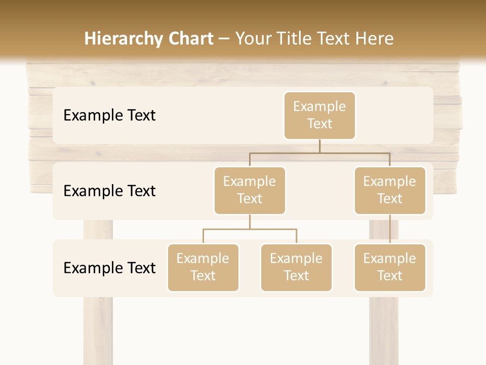 Wooden Billboard PowerPoint Template