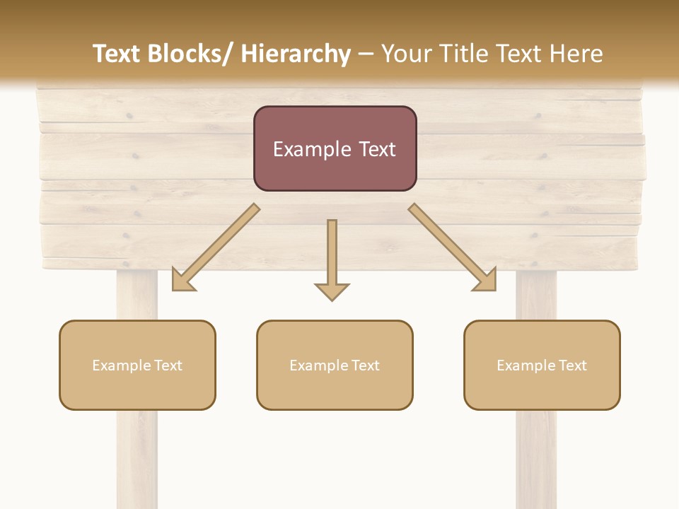 Wooden Billboard PowerPoint Template