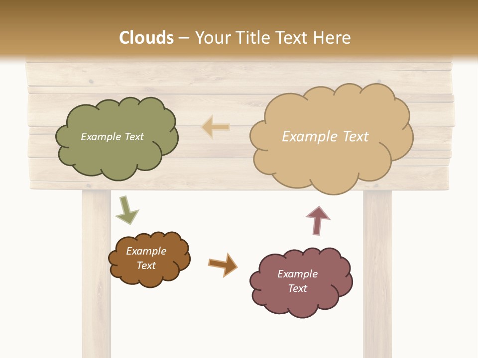 Wooden Billboard PowerPoint Template
