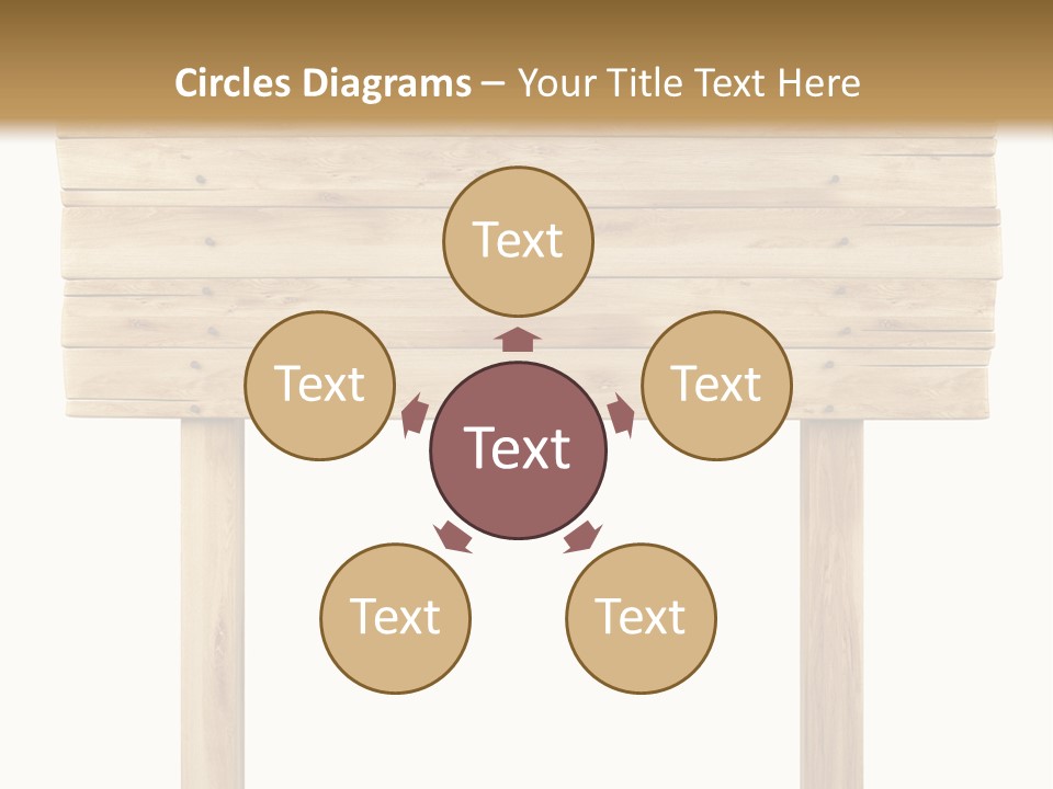 Wooden Billboard PowerPoint Template