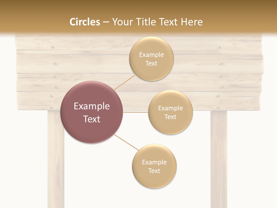 Wooden Billboard PowerPoint Template