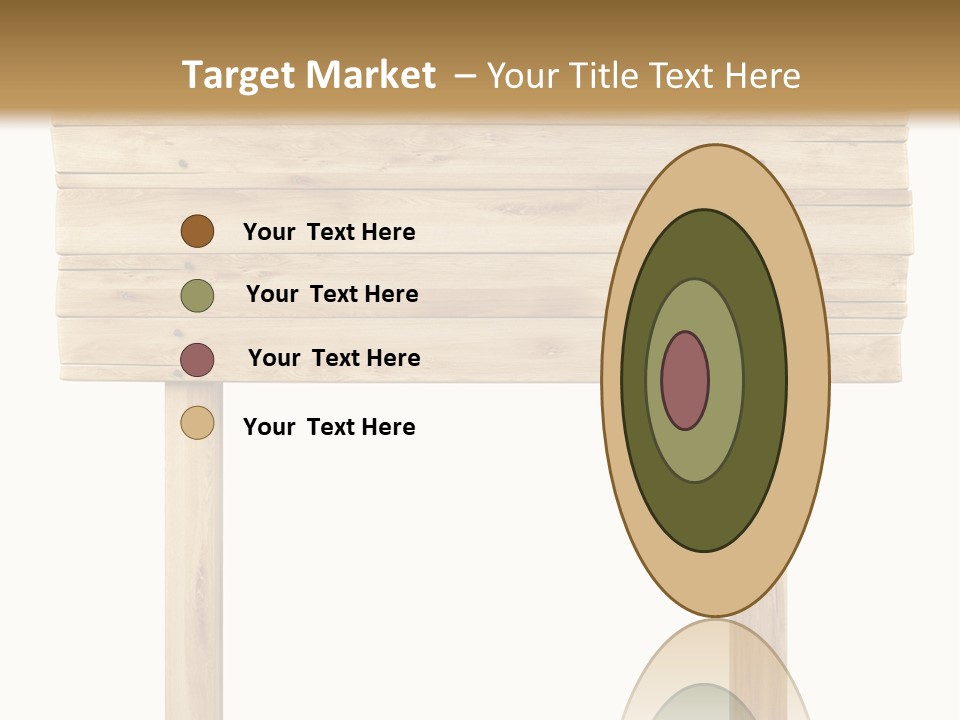 Wooden Billboard PowerPoint Template