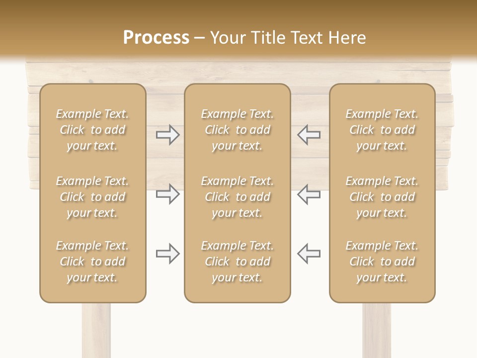 Wooden Billboard PowerPoint Template