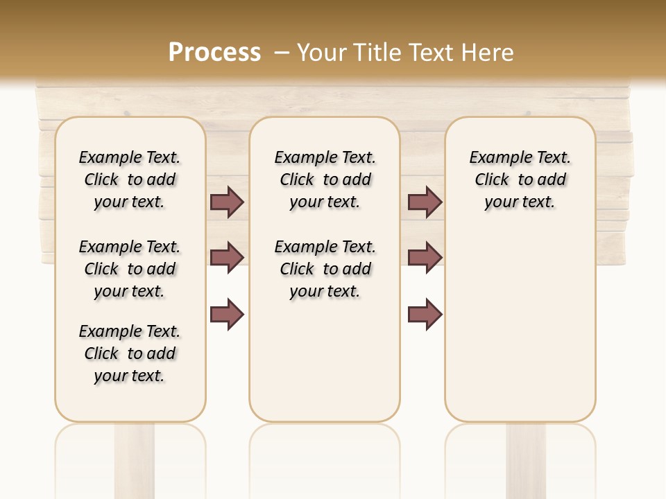 Wooden Billboard PowerPoint Template