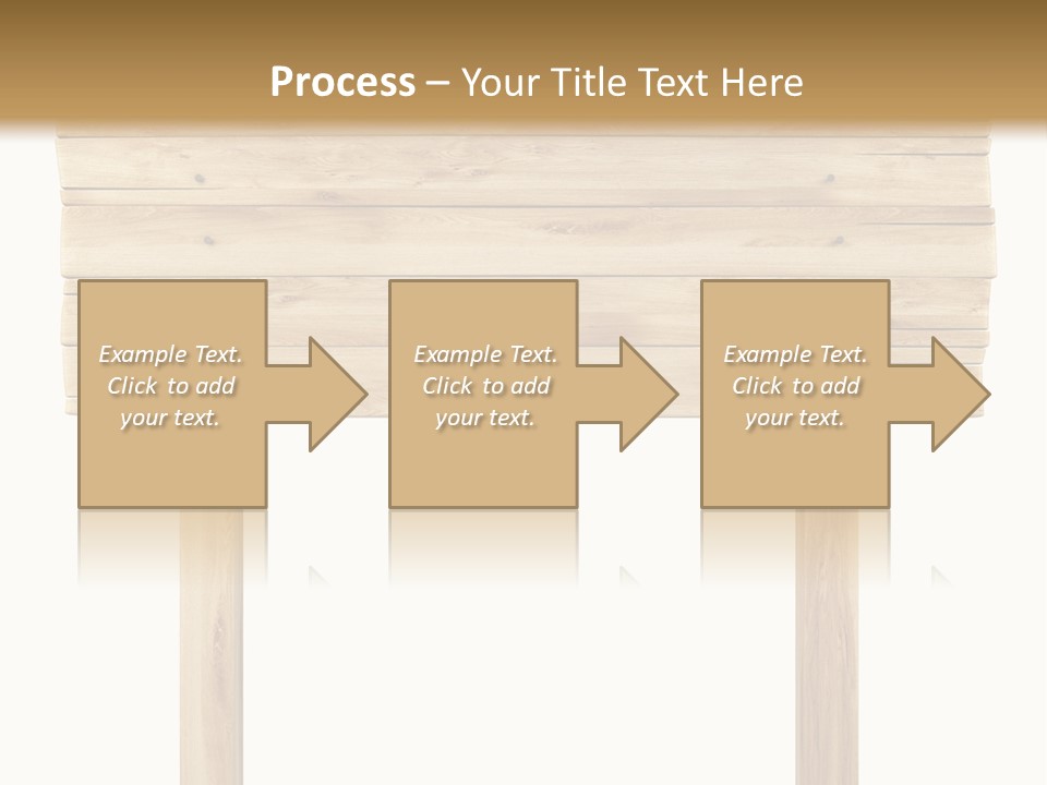 Wooden Billboard PowerPoint Template
