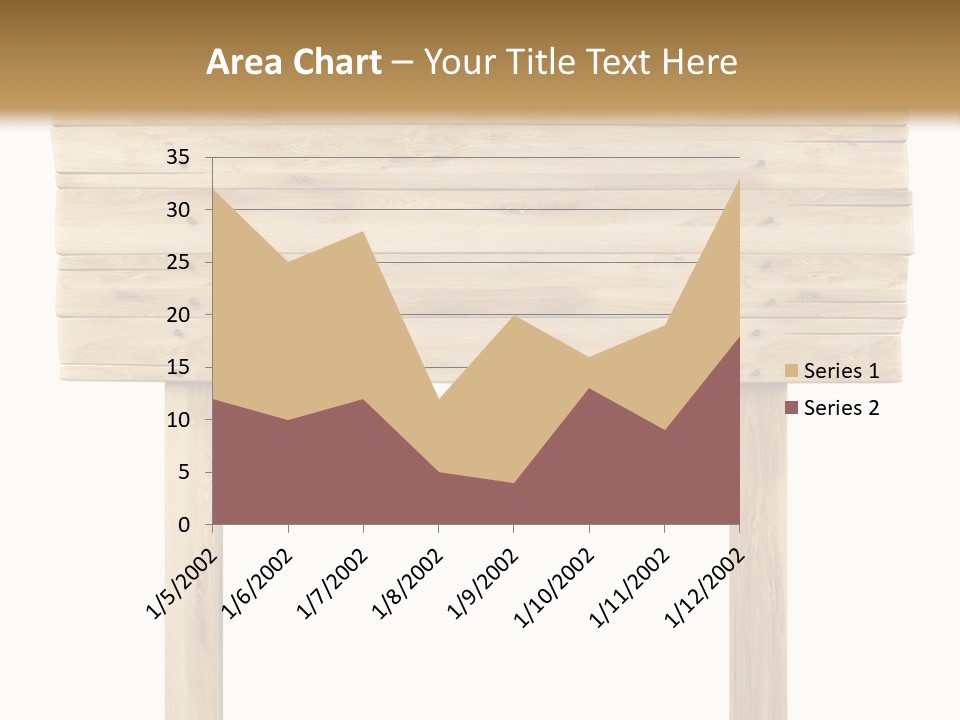 Wooden Billboard PowerPoint Template
