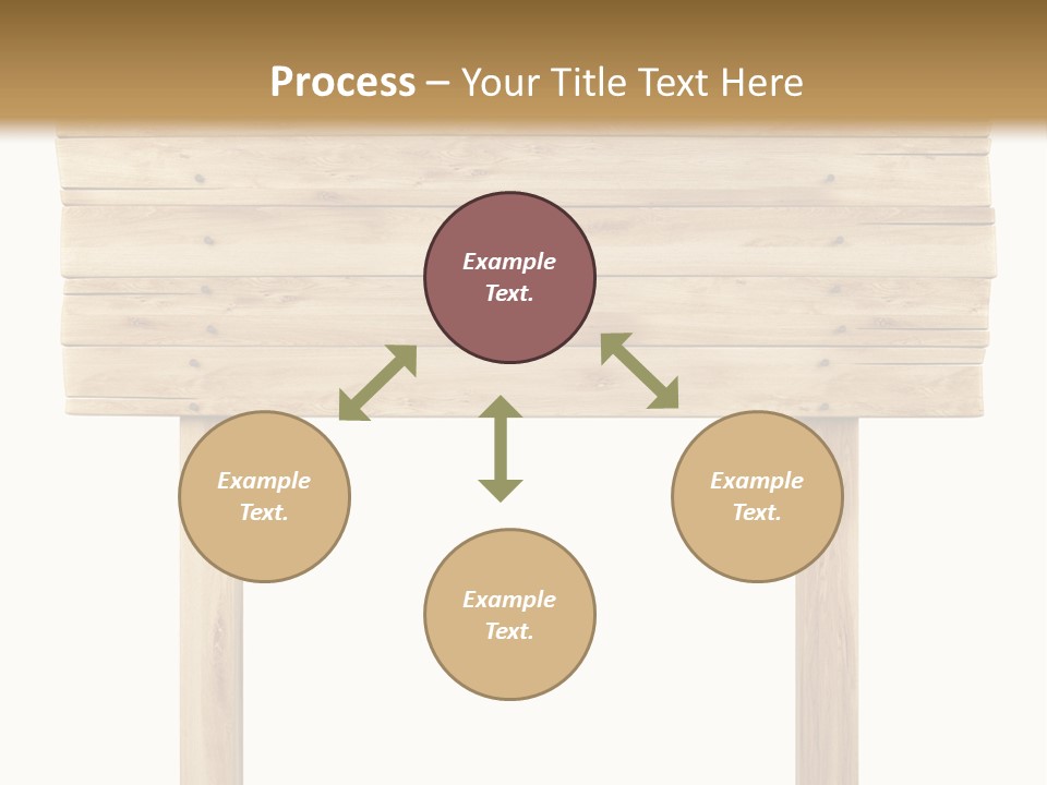 Wooden Billboard PowerPoint Template