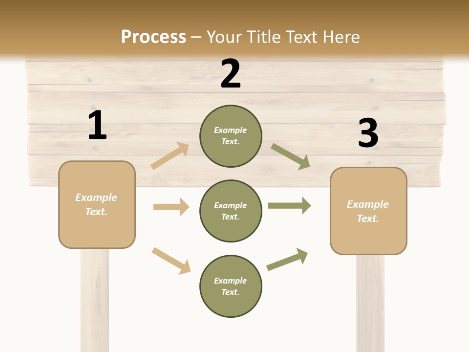Wooden Billboard PowerPoint Template