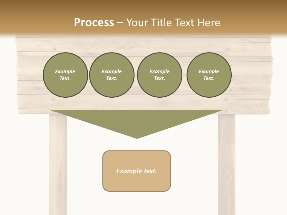 Wooden Billboard PowerPoint Template