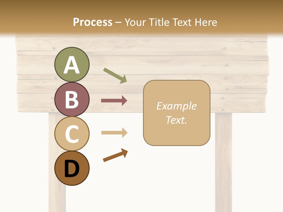 Wooden Billboard PowerPoint Template
