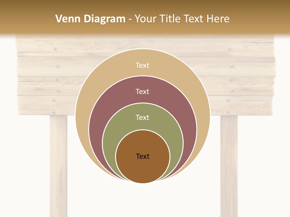 Wooden Billboard PowerPoint Template