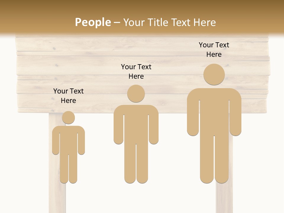 Wooden Billboard PowerPoint Template