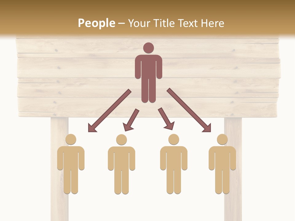Wooden Billboard PowerPoint Template