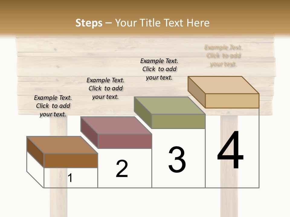Wooden Billboard PowerPoint Template