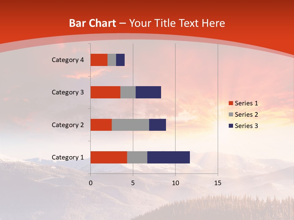 Winter Sunset PowerPoint Template