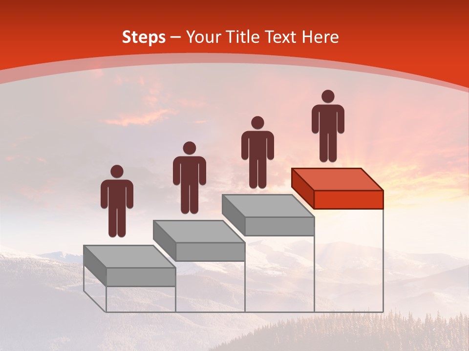 Winter Sunset PowerPoint Template