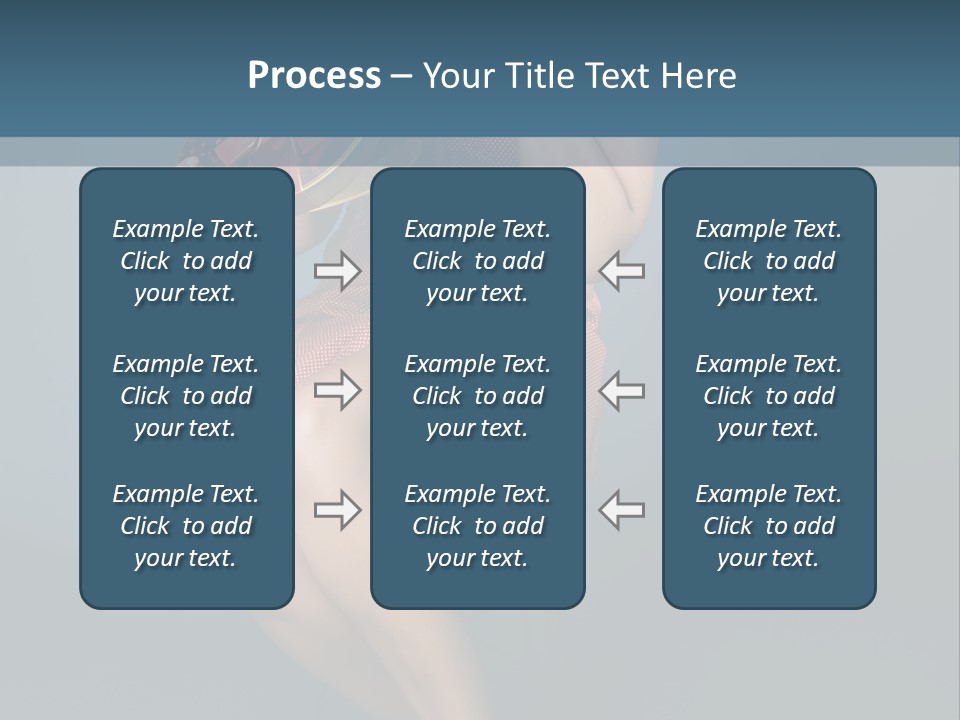 Corset Heart Shaped Blond PowerPoint Template