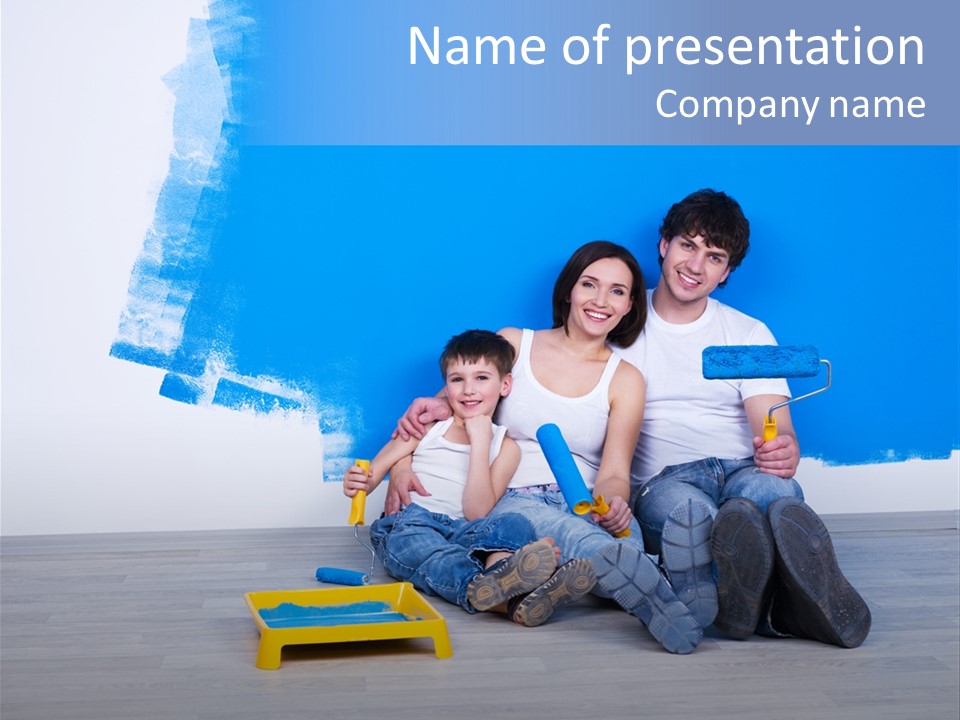 Spring Home Improvement PowerPoint Template