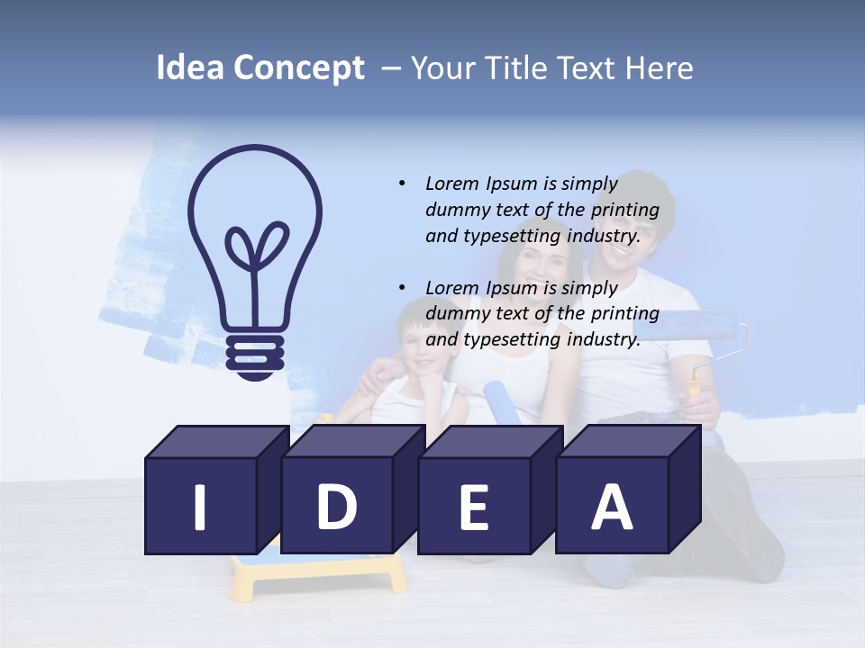 Spring Home Improvement PowerPoint Template